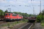 140 774 und 848 am 25.5.10 in Bochum Nord.  ...
