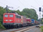 Die wundersch�ne 140 002-7 kam am 05.07.2010 durch Eilendorf.  ...