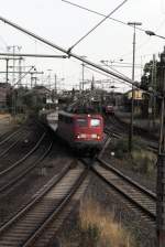 140 637-0 in Lehrte am 12.07.10. Fotogrfiert von Lehrter Museumstwerk. ...