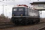 E 41 001 bei der Lokparade in Koblenz-L�tzel am 03.04.2010 ...
