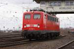 141 366-5 bei de Lokparade in Koblenz-L�tzel am 03.04.2010  ...
