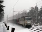br-142-e-42-dr-242 Und dank einer Meldung von Hannes M�ller (Dank an dieser Stelle) konnte der Heute einzige auf der Strecke verkehrende G�terzug festgehalten werden. DP 53 mit einer Diesellok im Schlepptau und einem langen, langsamen S�gespanzug um 13:59 als DGS 59980 (Hoyerswerda - Niederg�rne) Richtung Berlin.