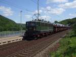 142 001-7 ist am 12.05. 09 mit einem Auto Ganzzug im ...