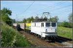 br-142-e-42-dr-242 DP53 mit Kubekcom 16 kurz hinter Papendorf in Richtung Schwaan.Aufgenommen am 05.06.2010.