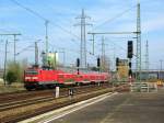 143 303-6 mit einer RB nach Senftenberg am 08.04. in ...