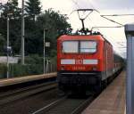 143 218-6 mit einer RB aus Eisenach nach Halle in ...