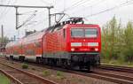 143 002 durchf�hrt am 02.05.10 mit einer RB nach Leipzig ...