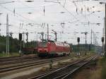 143 365-5 verl�sst am 25.06. 10 mit ihrer RB nach Leipzig/Messe ...