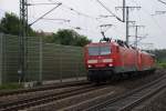 BR 143 mit Zugen 143 062-8, mit Lokzug in Lehrte am 23.07.2010.