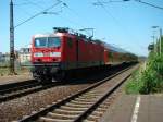 143 112-1 der S1 ...  Volker Francke 15.08.2010