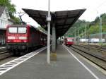 143 932-2 in Linz(Rhein) ...  Dennis Jaroschek 05.09.2011
