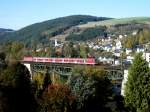 Eine 143 �berf�hrt am ...  Mirko W. 24.10.2011