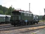 br-144-e-44-dr-244 E44 1170 am 29.07.10 abgestellt im Bahnhof Seebrugg (Endbahnhof der Dreiseenbahn)