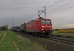 145 057 mit Gz ...  Uwe und Patrick Steffan 07.11.2009