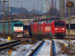 Winterstimmung in Aachen West bei 12 Grad minus und Sonnenschein. ...