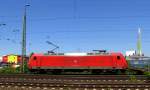 BR 145 DB 145 073-3 in Mainz-Mombach; 16.07.2010