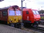 br-145-private BR 145 und die Kollegin von HGK AG im Ulmer Hbf !!! Am 8.10.2009.