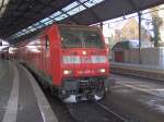 Eine BR 146 im Aachener HBF an einem verschneitem Samstag ... Eine BR 146 im Aachener HBF an einem verschneitem Samstag ...
