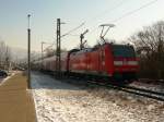 Freie Fahrt in Richtung M�llheim(Baden). Die RB nach Freiburg mit ...