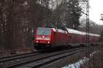 146 242 am 29.12.09 mit RE von M�nchen Hbf nach ...
