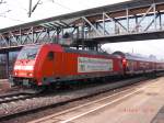 Die Lok 146 203-5 ...  E. Pahlke 17.03.2010