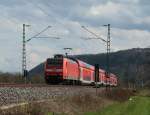 BR 146 mit Zugen 146 006-2 (meine erste 146.0) mit dem RE 11024 (Koblenz Hbf-Emmerich) bei Namedy 2.4.10