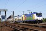 146 535 am 27.06.2010 in Hamburg S�derelbbr�cken mit einem Metronom ...
