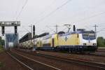 br-146-private 146 502 am 11.07.2010 mit einem ME an den Hamburg S�derelbbr�cken