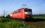 150 065 bei Augsburg Hochzoll 30.06.92  ...