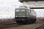 BR 150 E 50 91 bei der Lokparade in Koblenz-L�tzel am 03.04.2010