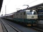 150 221-0 auf Bahnhof Praha Hlavn� N�dra�� am 13-7-2009.  ...