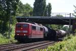 BR 151 151 062-7 mit gem. GZ in Limmer am 24.06.09
