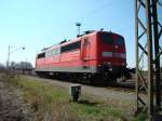 BR 151 BR 151 045-2 in BW Leipzig Engelsdorf, am 01.04.2009.