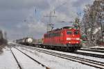 BR 151 DB schenker 151 032-0 Lintorf 30 Januari 2010