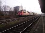 BR 151 Br 151 bei der durchfahrt durch den Bahnhof K�ln West am 6.2.10