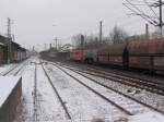 BR 151 Eine BR 151 durchf�hrt den Beueler Bahnhof am 11.2.10.