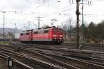 151 167-4 und 151 163-3 auf dem Weg Richtung Nordem ...
