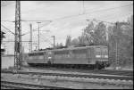 Zwei Elok der BR 151, am 30.04.10 in Lehrte.  ...