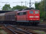 151 062-7 gibt 186 220 bis zum Gemmenicher Tunnel auf ...