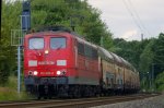 Die 151 065-0 kam ...  Richard 12.07.2010