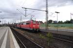 BR 151 151 094-0 und 151 xxx-x, in Lehrte, am 24.07.2010.