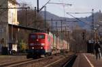 151 063-5 mit einem ...  Marius Gerads 20.03.2011