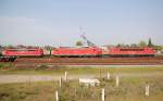 Deutsche Bahn Loks auf ...  Andreas Strobel 23.04.2011