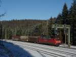 152 091-5 mit FE 45175 Kornwestheim - Wolfurt/A in Hattingen. ...