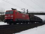 152 052-7 mit Gz, zwischen Gem�nden (Main) und Karlstadt (Main), ...
