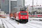 BR 152 185 267 am 30.01.10 in M�nchen Ost