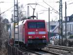 BR 152 152 154-1 gemischter G�terzug in Bonn-Roisdorf - 18.03.2010