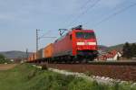 152 119 mit Gz in Richtung Heidelberg.Am 25.04.10 in L�tzelsachsen. ...