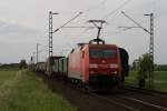 152 085-7 mit gem. GZ in Neuss-Allerheiligen am 29.05.10  ...