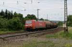 152 004-8 mit Kesselwagen ...  Rene Starke 08.10.2011